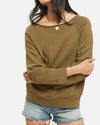 Nili Lotan Clothing XS "Luka Scoop Neck" Sweatshirt