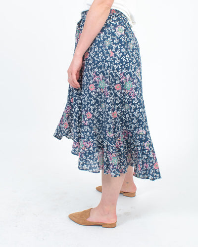 Odd Molly Clothing Small Printed Midi Skirt