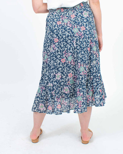 Odd Molly Clothing Small Printed Midi Skirt