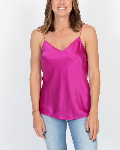 Paige Clothing Small Magenta Silk Tank