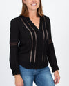 Paige Clothing Small Silk Long Sleeve Blouse