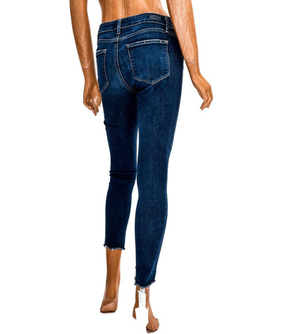 Paige Clothing Small | US 27 Mid-Rise Ankle Fray Skinny Jeans