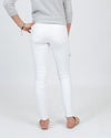 Paige Clothing XS | US 24 White Moto Skinny Jeans