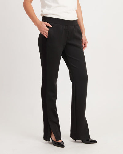 Pam & Gela Clothing Medium Black Racer Stipe Pants