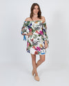 Parker Clothing Small Off The Shoulder Floral Dress