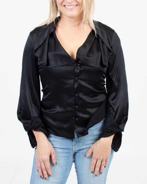 Shops Parker silk blouse small