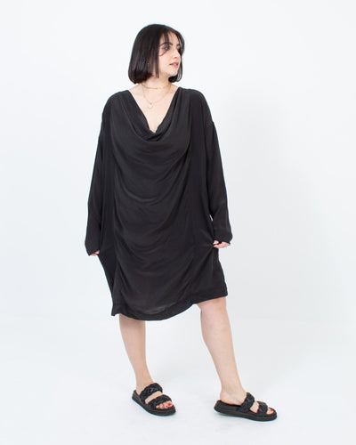 Pas De Calais Clothing Large Long Sleeve Shift Dress