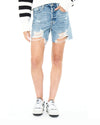 Pistola Clothing "Devin" Mom Cut Off Denim Shorts