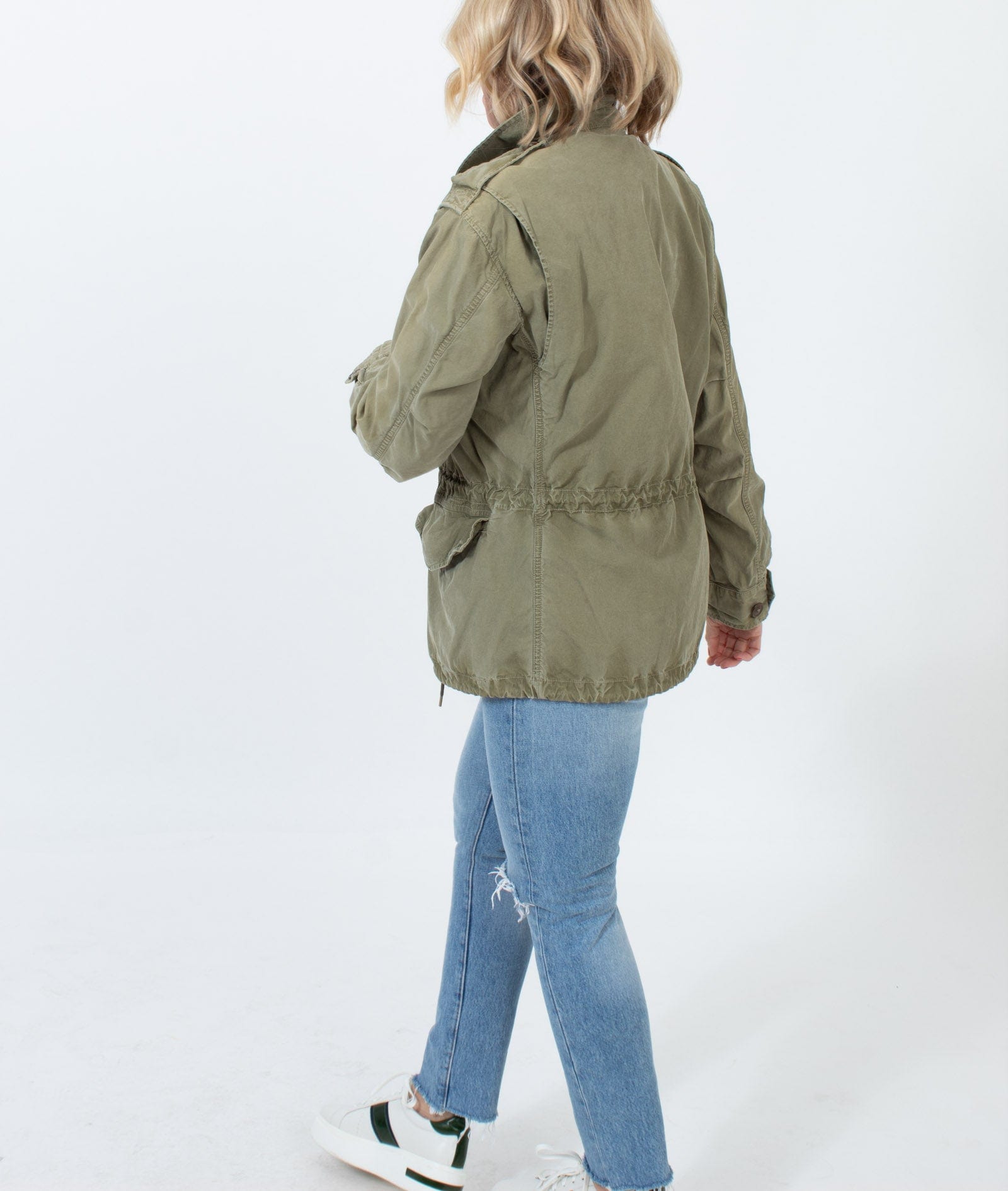Women's Twill Military Jacket by Polo Ralph Lauren