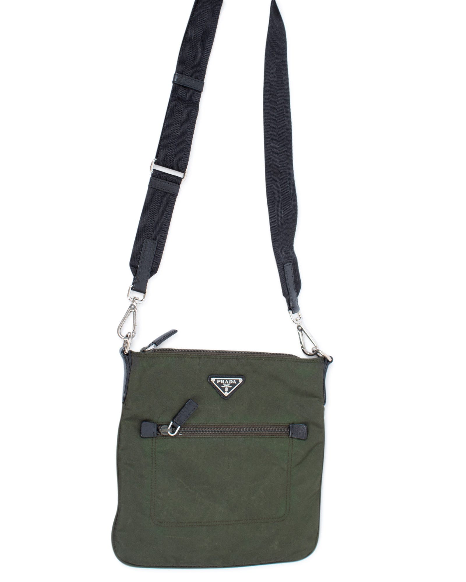 Emerald Green Medium Prada Galleria Saffiano Leather Bag | PRADA
