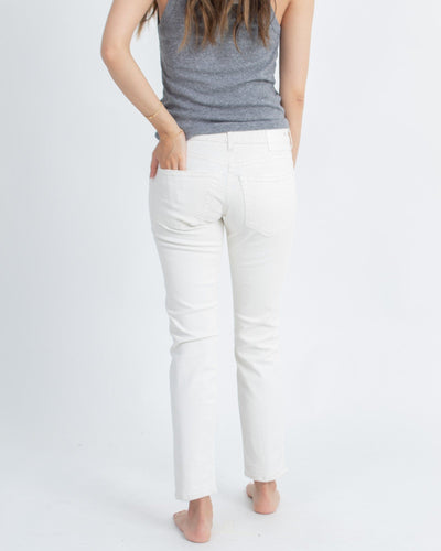 R13 Clothing Small | US 26 R13 Boyfriend Skinny White Jeans