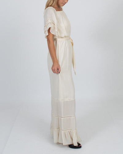 Rachel Zoe Clothing XS | US 0 Off Shoulder Ruffle Maxi Dress