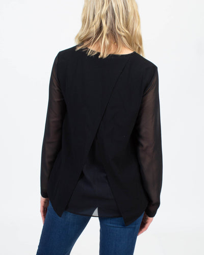 Rag & Bone Clothing Small Split Back Blouse