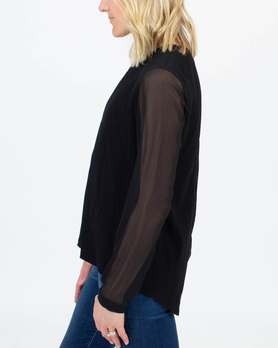 Rag & Bone Clothing Small Split Back Blouse