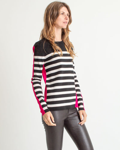 Rag & Bone Clothing Small Striped Pullover Sweater