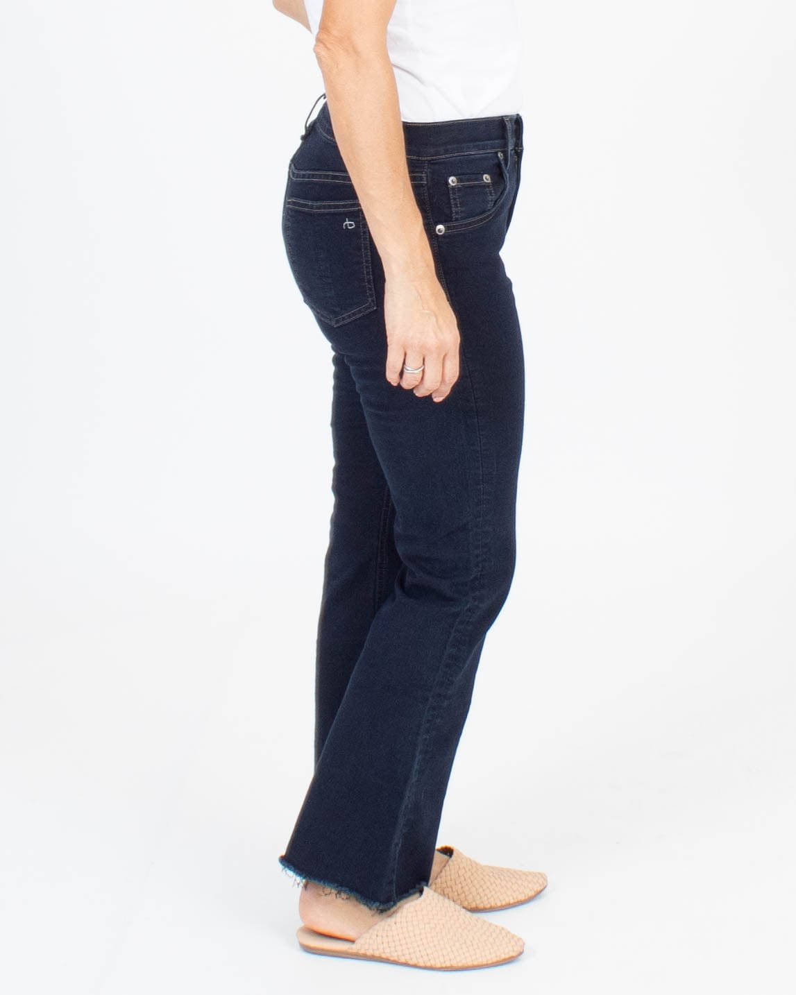 Rag and bone hot sale 10 inch crop flare