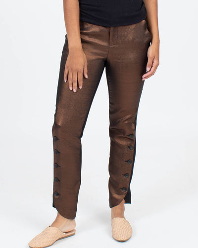 Rag & Bone Clothing Small | US 4 Metallic Pants