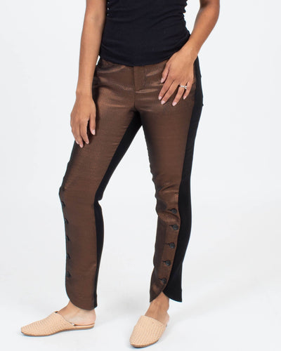 Rag & Bone Clothing Small | US 4 Metallic Pants