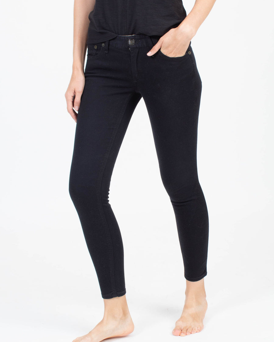 Rag & Bone Clothing XS | US 25 Black Skinny Jean