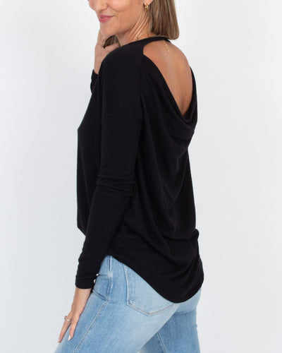 Rag & Bone/ JEAN Clothing XS Long Sleeve Open Back Knit Top