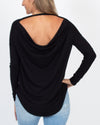 Rag & Bone/ JEAN Clothing XS Long Sleeve Open Back Knit Top