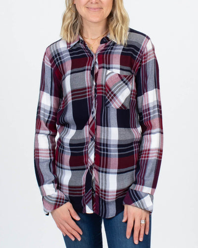 Rails Clothing XS "Hunter" Plaid Button Down