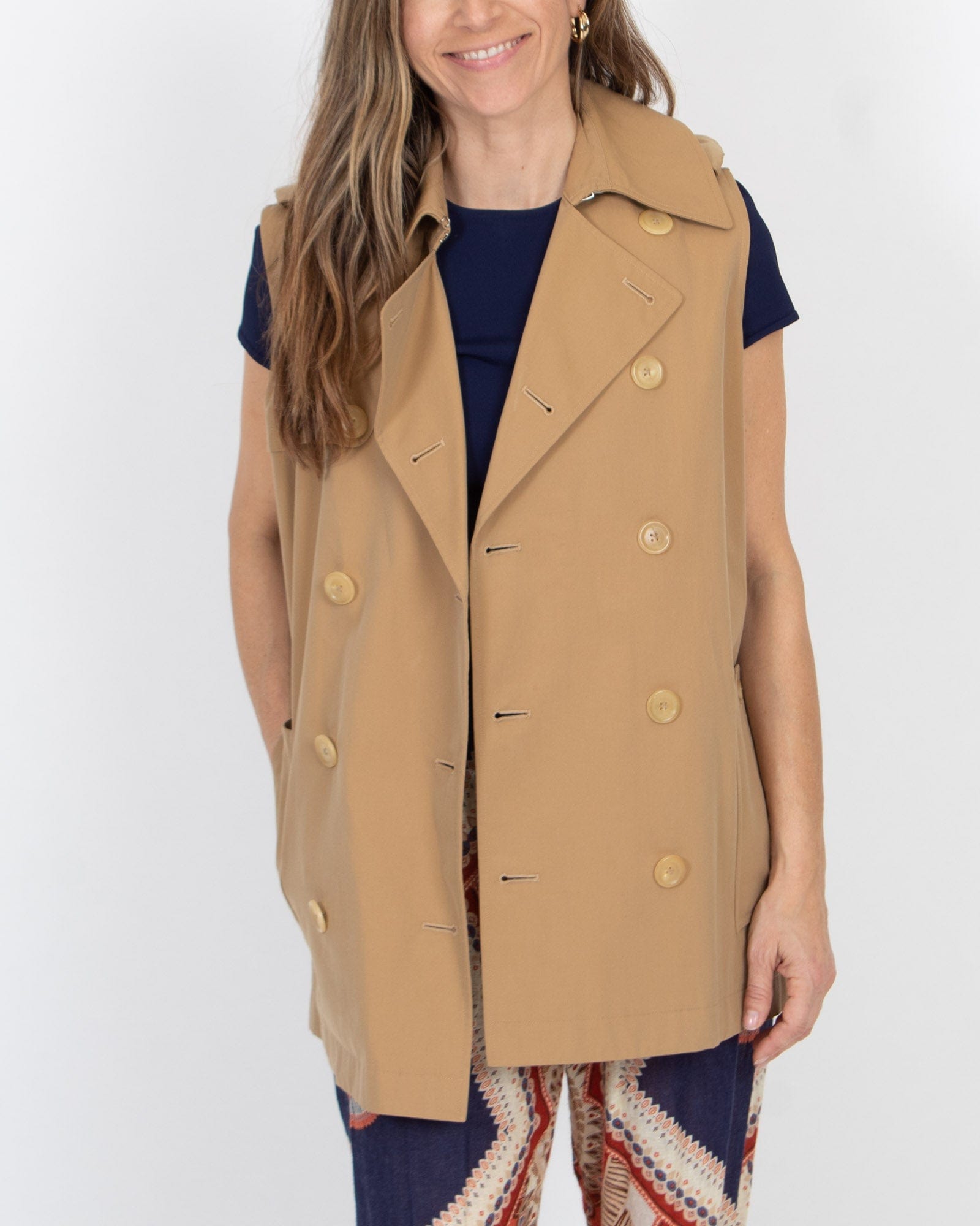 Cotton Vest Jacket - The Revury