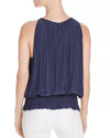 Ramy Brook Clothing Medium "Lauren Sleeveless Ruched Blouson Top"