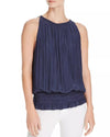 Ramy Brook Clothing Medium "Lauren Sleeveless Ruched Blouson Top"