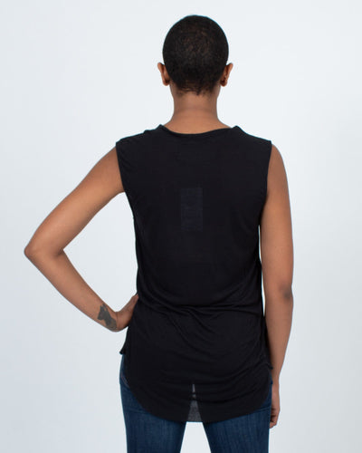 Raquel Allegra Clothing Medium Contrasting Tank Top