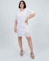 Raquel Allegra Clothing Medium T-Shirt Dress