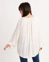 Raquel Allegra Clothing Small Long Sleeve Blouse