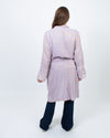 Raquel Allegra Clothing Small Shimmer Coat With Belt