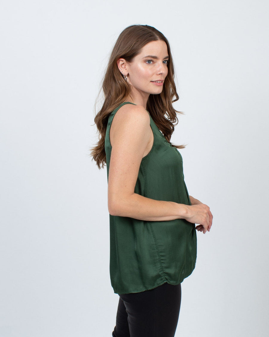 Embroidered Sheer Tank - The Revury