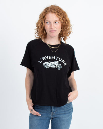 Rebecca Minkoff Clothing Small "L'aventure" Graphic Tee