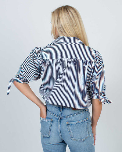 Rue Stiic Clothing Small Striped Crop Top