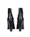 Saint Laurent Shoes Small | IT 38.5 I US 8.5 Black Leather High Heel Ankle Boots