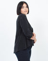 Sancia Clothing Small Black Cupro Blouse