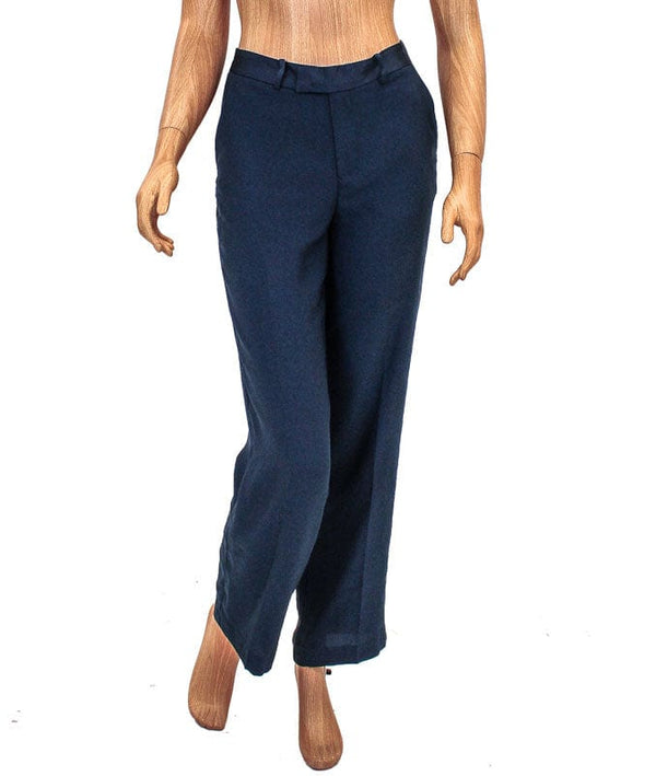 Straight Leg Cotton Stretch Pants - The Revury