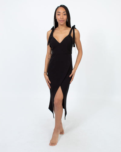 Shona Joy Clothing Small | US 2 Black Cocktail Dress