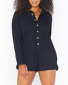 Show Me Your Mumu Clothing XS Button Front Romper