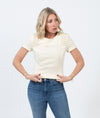 Skaist Taylor Clothing Small | US 4 Studded Short Sleeve Blouse