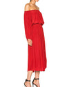 SMYTHE Clothing Small "Gypset Crimson Dress"