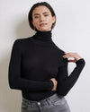 Splendid Clothing Medium Basic Black Turtleneck