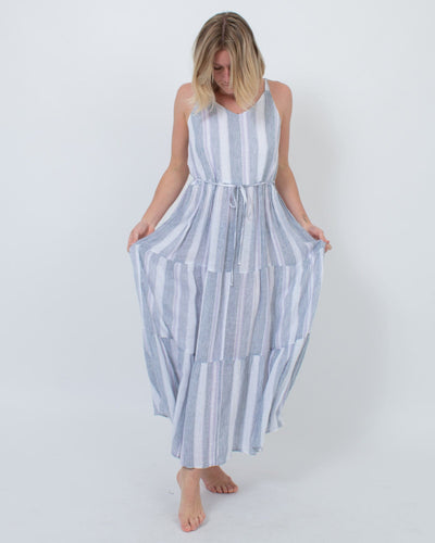 Splendid Clothing Small Striped Maxi Dress