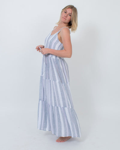 Splendid Clothing Small Striped Maxi Dress