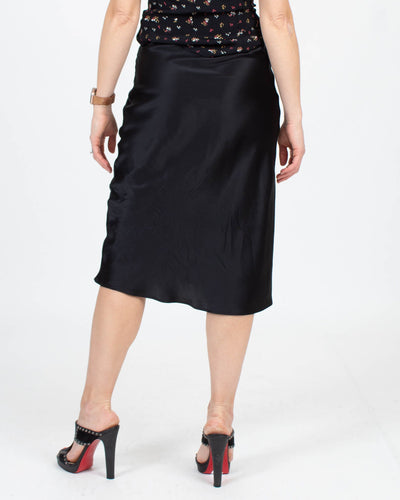 Stone Cold Fox Clothing XS | 0 "Cher" Silk Midi Skirt