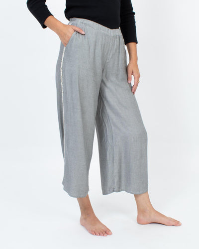 Sundays Clothing Small Striped Wide Leg Pants