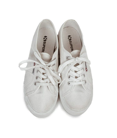 Superga Shoes XS | US 6 Superga White Canvas Platform Sneakers