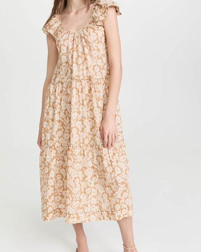 The Great Clothing XS | 0 "Whipstitched Plumeria Dress"